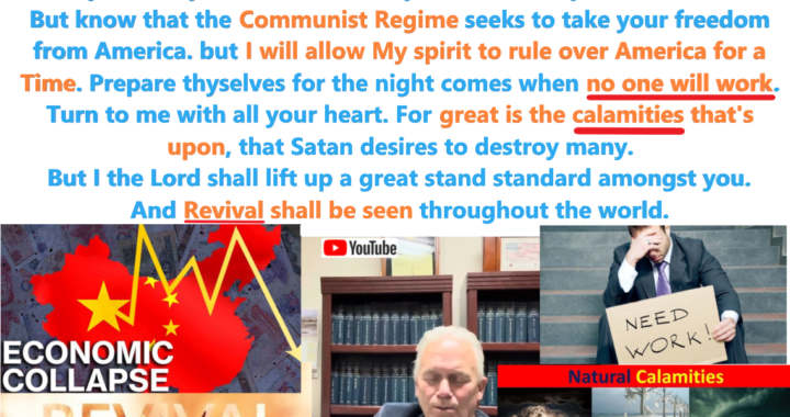 ECONOMICAL DEPRESSION in China, and slaughter of people – Prophecy