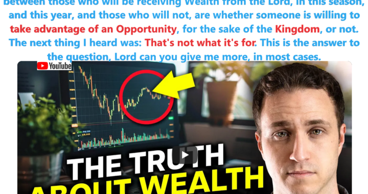 Shocking Wealth Transfer prophecy by Troy Black on 2/17/24