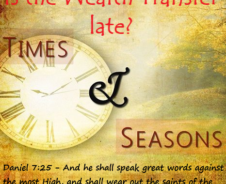 Is the Wealth Transfer late? Or are the Prophets/Dreamers wrong? — Prophetic Money