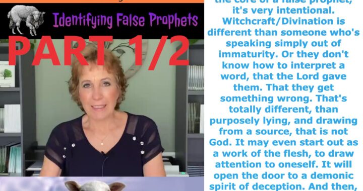 How to Recognize False Prophets: Teaching by Wanda Alger
