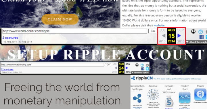 Are you aware of Ripple’s projects from 2014? – World Dollar