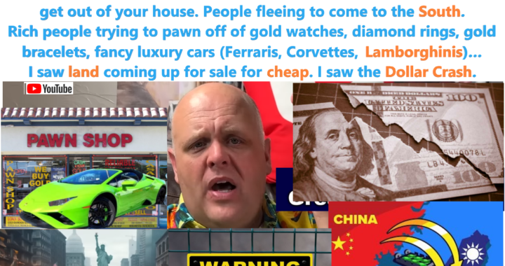 Economic Crash and Great Depression coming to America