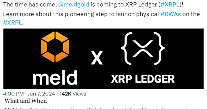 Game Changer: Tokenized Gold and Silver Launching on XRPL Q3 2024!