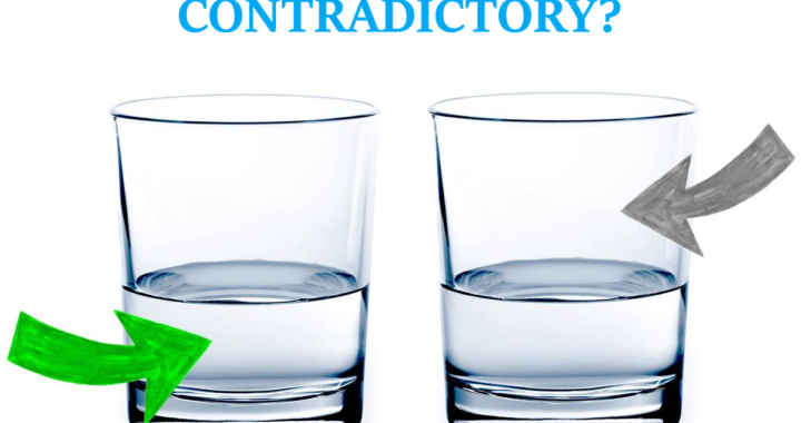 Why some Prophecies “Appear” Contradictory? Is the Glass half FULL or half EMPTY?
