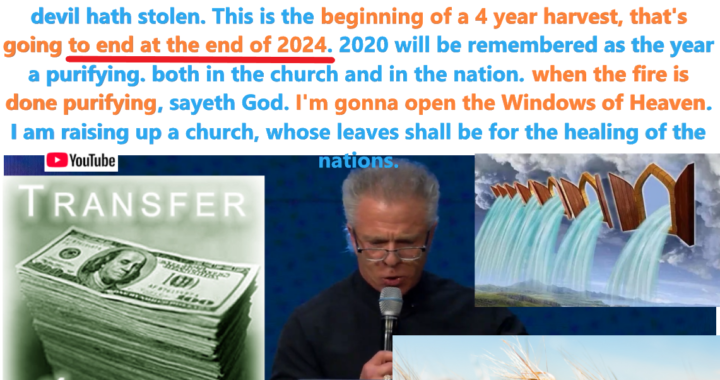 2020 Begins Last Transfer of Wealth in the Earth