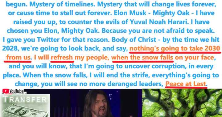 Shocking Prophecy: Wealth Transfer, Peace, and the New Movement Ahead!