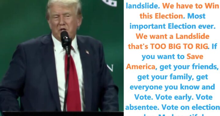 Trump Urges Bold Action: Unite for Christians and All Faiths – Vote Now!