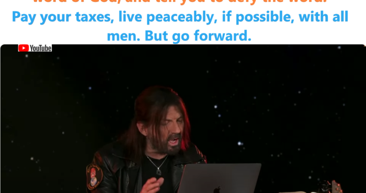 Honor God: Pay Taxes, Live Peacefully, Resist Unjust Laws! – Robin Bullock