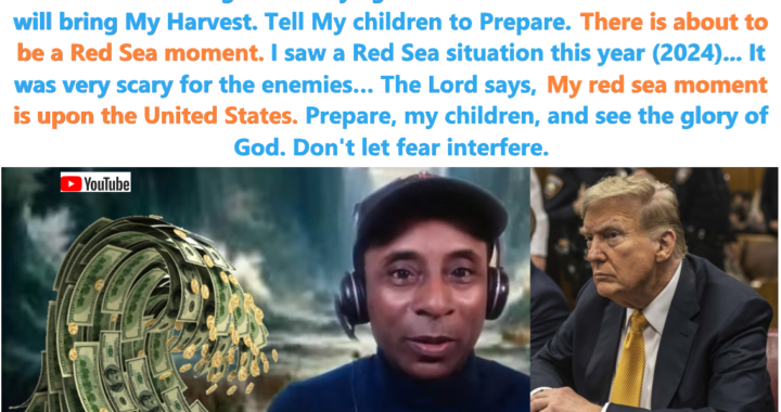 Shocking Prophecy: May 2024 Victory For Trump, Red Sea Miracle!