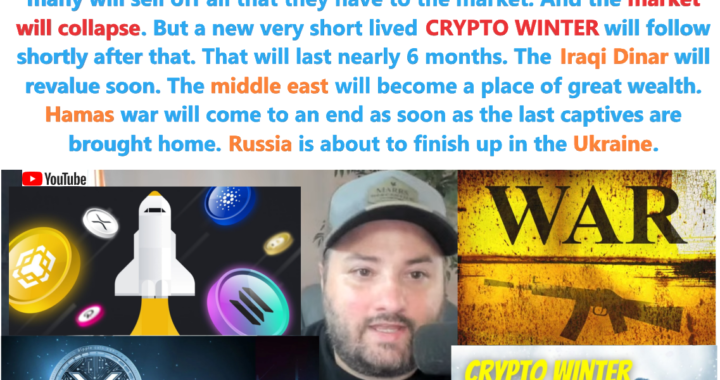 Next Big War: Get Ready For Market Collapse And Crypto Winter!