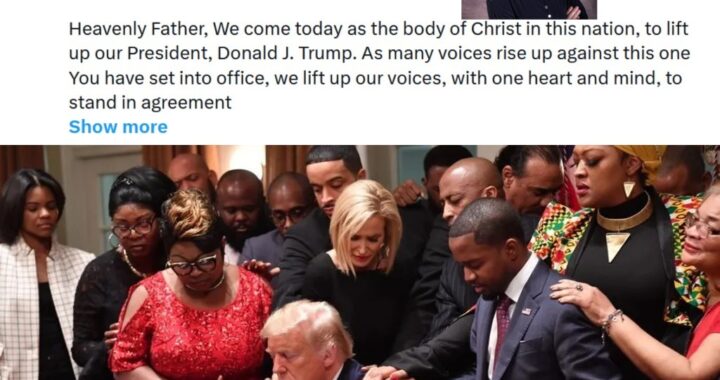 Powerful Prayer for President Trump by Wanda Alger