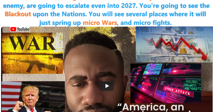 Blackouts, Dollar Shaking, And World War 3: The Prophetic Warning!