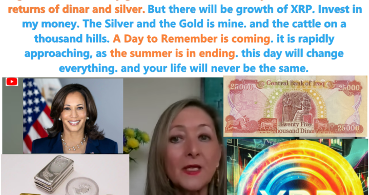 Buy XRP, DINAR, DONG, and Silver to become Wealthy