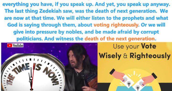 Vote: Stand Strong for What is Right and Speak Up!