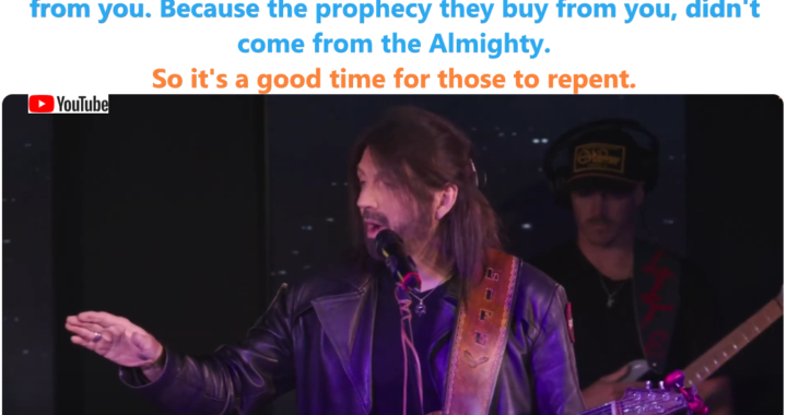 You Never Prophesy for Money: Prophetic Warning by Robin Bullock