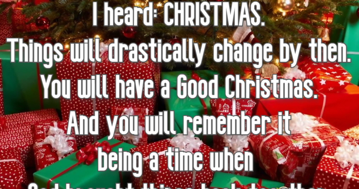 Christmas of Glory: Drastic Change, Hope, and Rejoicing Ahead!