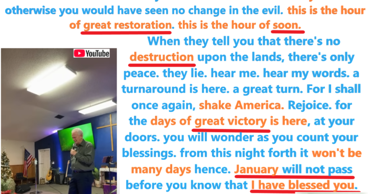 Before January Ends: You Will Know God’s Incredible Blessing!