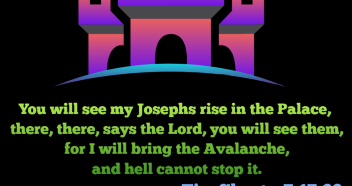 God: You Will See My Josephs Rise In The Palace