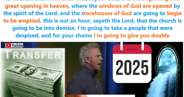 Death of Evil for a Season: 2025 – Storehouses to Open!