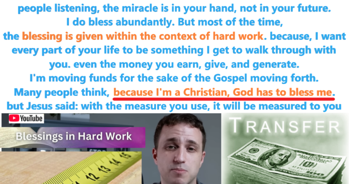 Unlock Your Wealth Transfer: Faith, Hard Work, and Expectancy