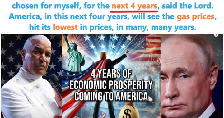 America Will See 4 Years of Prosperity, Peace, and Low Gas Prices