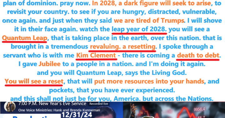 A Powerful Reset, Revaluing, and Quantum Leap in 2028!