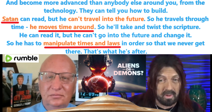 Satan’s Manipulation of Time and Hidden Forces Behind UFOs