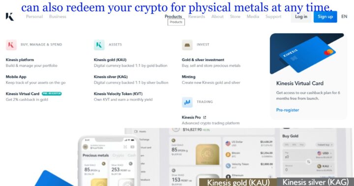 Unlock Wealth with Kinesis Gold/Silver Crypto – Secure, Audited & Powerful!