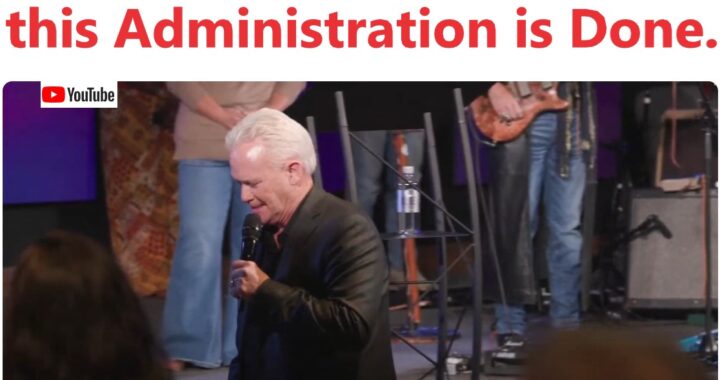 Spirit of the Lord: This Administration is Done