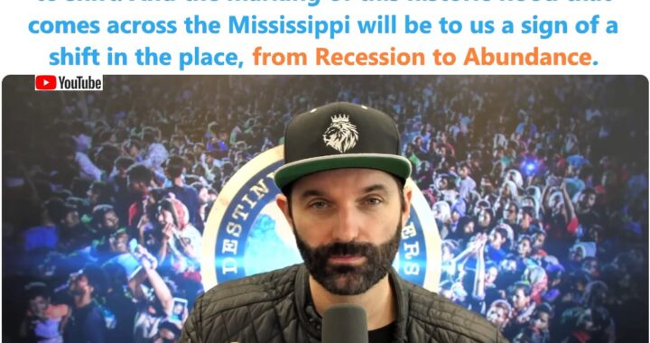 Historic Flood Signals Changing of Economy in America