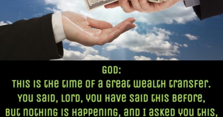 This is the Time of A Great Wealth Transfer