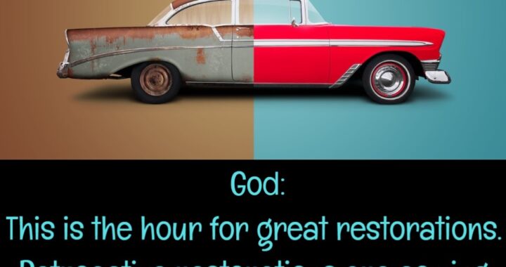 Great Restorations Are Coming: Retroactive Restorations Overtake My Children!