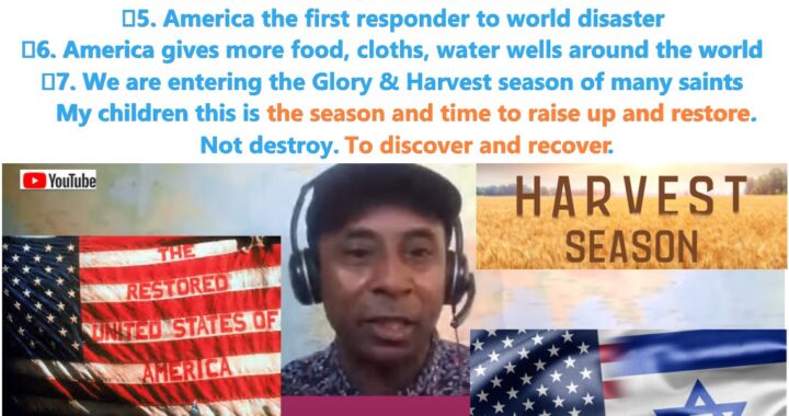 The Season and Time to Raise Up and Restore