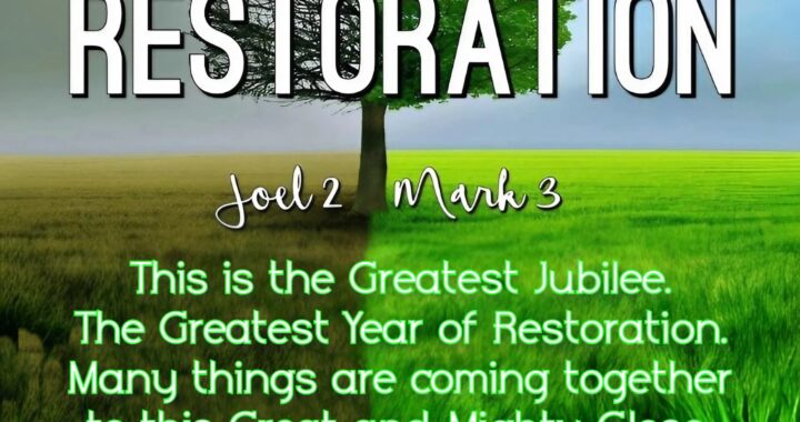 The Greatest Jubilee: Prepare for the Year of Restoration