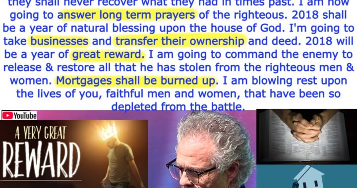 2018 Prophecy: Death, Transfer, and Reward