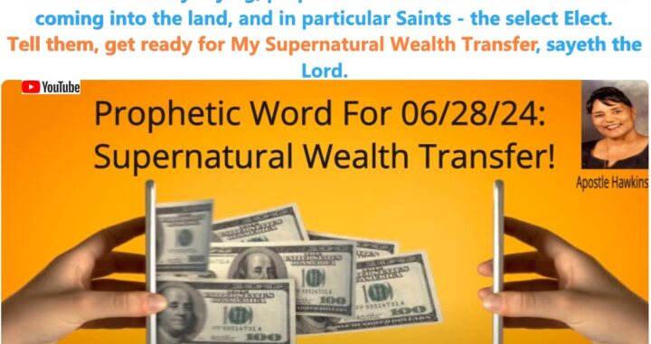 God Requires a Wealth Transfer for His Purpose