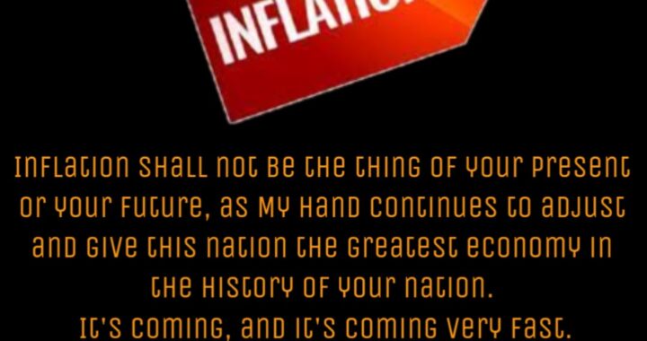God Declares: End of Inflation, Economy Will Soar