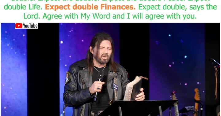 God Says: Expect Double Peace, Life, and Finances