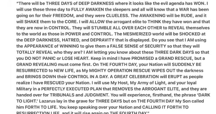 After 3 Days of Darkness, Nation Rises to Life