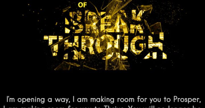 God Says: September Is the Time for Breakthrough