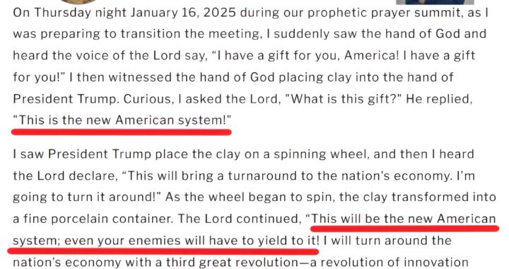 Prophetic Turnaround: New American System Sparks Prosperity
