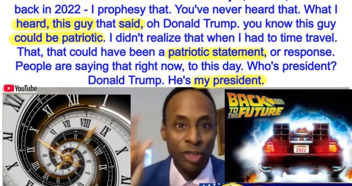 Manuel Johnson’s Trump Prophecy Clarified: Second Term, Not 2022 Return
