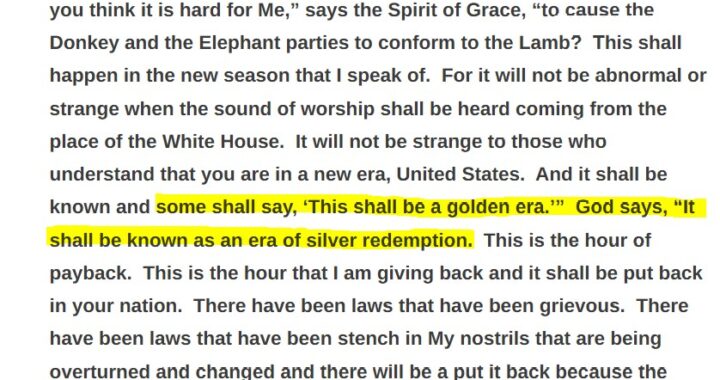 An Era of Silver Redemption – Hour of Payback