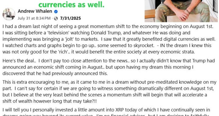 Market Acceleration Starts in August – Wealth Shift Underway