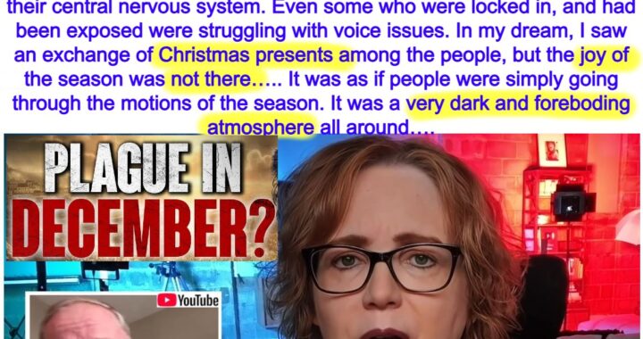 Christmas Without Joy: Prophetic Dream Warns of Plague