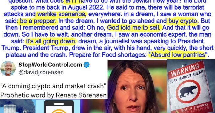 Prophetic Vision: Economic Expert Warns “It’s All Down”