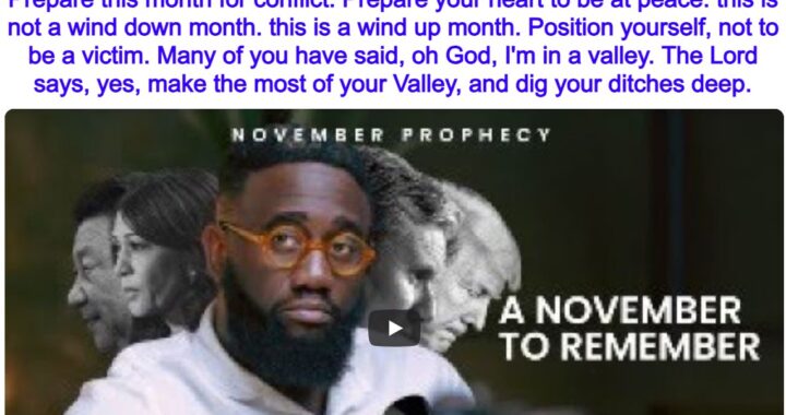 November to Remember: Pray Against Fear, Terror, and Bloodshed