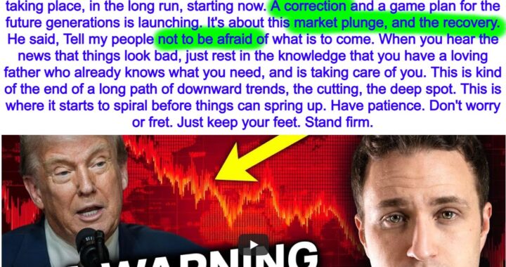 No Fear: Market Plunge Before a Great Breakout