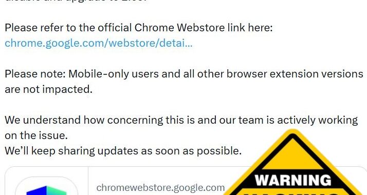 Urgent Alert: Trust Wallet Extension 2.68 Hacked!