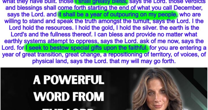 2026 – Year of Great Blessing: Faithful Receive Special Gift